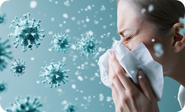 免疫の過剰反応（アレルギー体質）