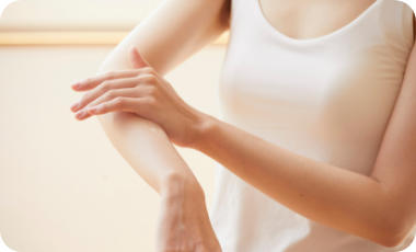 治療後も紫外線対策や保湿ケアが重要