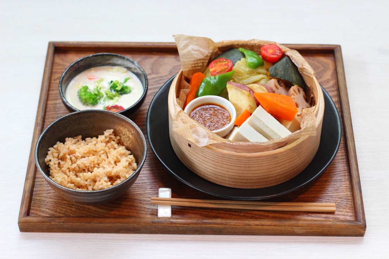 冬野菜のぽかぽかせいろ