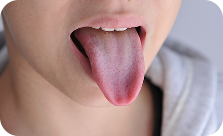 舌の位置