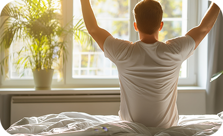 身体に負担がかからない