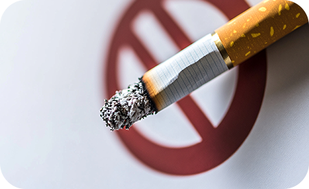 飲酒・喫煙を制限する