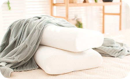 枕の高さと固さを見直す