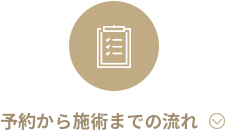 予約から施術までの流れ